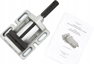 Mengene shpimi Bison-Bial 6543-120, 120 mm, metal, blu