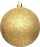 Set topa zbukurimi Xmas Ball, 6 copë, 80mm, ngjyrë flori
