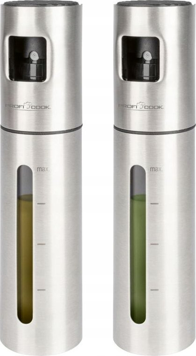 Sprucues vaji dhe uthulle Profi Cook PC-EOS 1270, set 2 copë, 100ml, çelik inox argjendtë