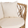 Kolltuk Kaan 95x89x80Hcm (HM5994), bardhë
