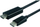 Kабел DisplayPort VALUE, DP во UHDTV, 1m, црн