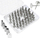 Set pajisje shtepiake për ëmbëlsira AG406F, 54 copë