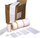 Etiketa termike ECO, 100x150mm, 450 copa, bosht 25mm, t'bardha