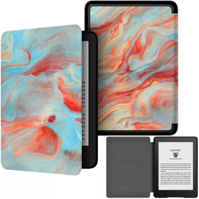 Kapak mbrojtës Colorsoft Aurora për Kindle Paperwhite 6, gjenerata 12, shumëngjyrësh