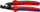Gërshërë kabllosh Knipex StepCut 160mm, çelik mjetesh, doreza ergonomike, shumëngjyrëshe