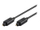 Kabllo audio optike Microconnect TT630BKAD Toslink, 3 m, e zezë