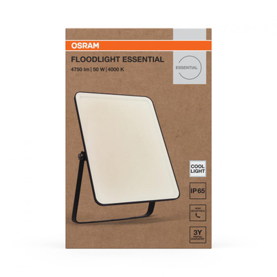 Prozhektor LED Osram FLOODLIGHT ESSENTIAL, 50W, 4500 lm, 4000K, IP65, i zi