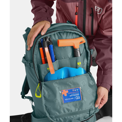 Ранец Ortovox Free Rider 26 S, 26L, за скијање и сноуборд, розов