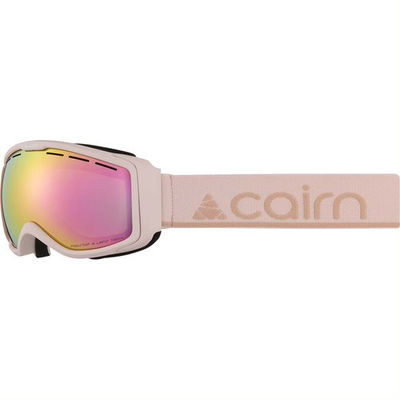 Syze skijimi për kalamaj Cairn Fresh SPX3 Jr, xham sferik S3, antifog, rozë matt
