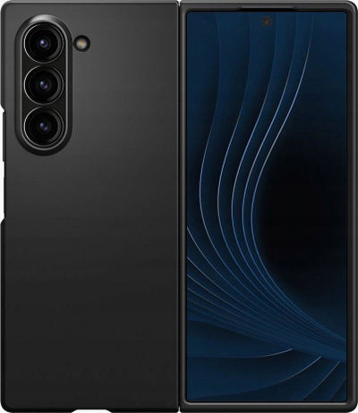 Kapak telefoni Spigen Air Skin për Samsung Galaxy Z Fold6, shumë i hollë, shkon me karikim wireless, ngjyrë e zezë