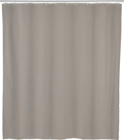 Perde dushi e madhe Large, PEVA, 120x200 cm, ngjyrë taupe