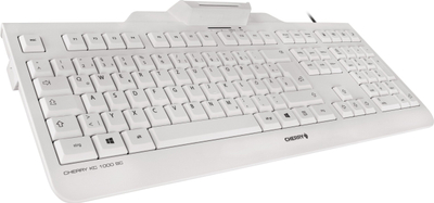 Tastierë CHERRY KC 1000 SC, USB, QWERTY Nordic, e zezë