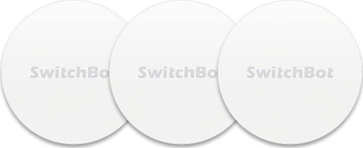 Etiketë NFC SwitchBot Tag, inteligjente, vetëngjitëse, e bardhë