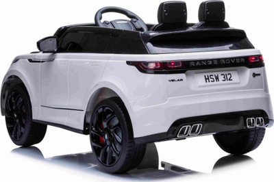 Makina elektrike për kalamaj Range Rover Velar, 12V, me telekomandë, e bardhë