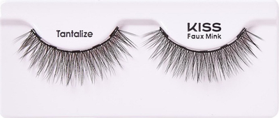 Qerpikë magnetikë me eyeliner KISS KMEL04C, 1 palë, të zinj