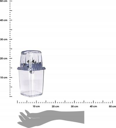 Shtrydhës akulli Ice Crusher, me dorë, PVC, transparent