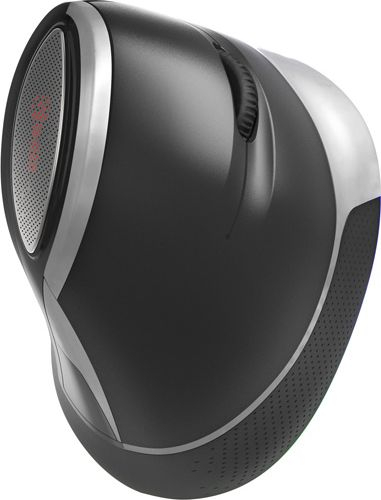 Maus wireless Marvo M708W, vertikal, me drita RGB, i zi
