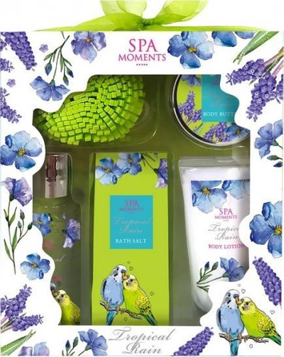 Козметички сет Tropical Rain Spa Moments, за бања и туш, тропски мирис