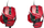 Гејминг глушец Mad Catz R.A.T. 8+ ADV, оптички, со кабел USB, црвен