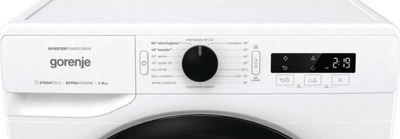 Rrobalarëse Gorenje WNPI62SBS / PL, 6 kg, 1200, B, e bardhë