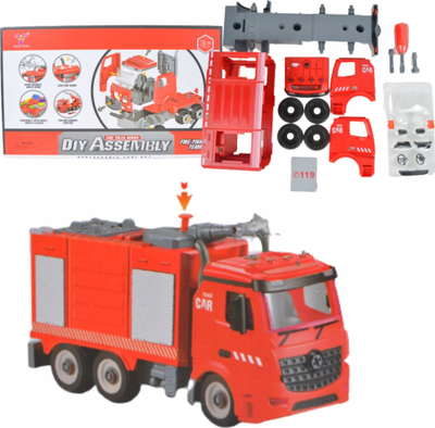 Lodër zjarrfikësish Askato Fire Brigade in Line, edukative, shumëngjyrëshe
