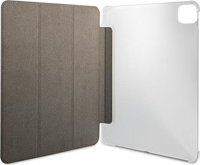 Kopertinë tableti Guess Saffiano për iPad Pro 12.9 2021, me funksion qëndrimi, rozë