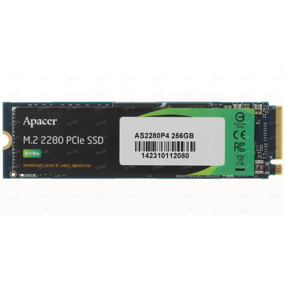 Disk Apacer SSD, M.2, 256GB, PCIe Gen3 x4
