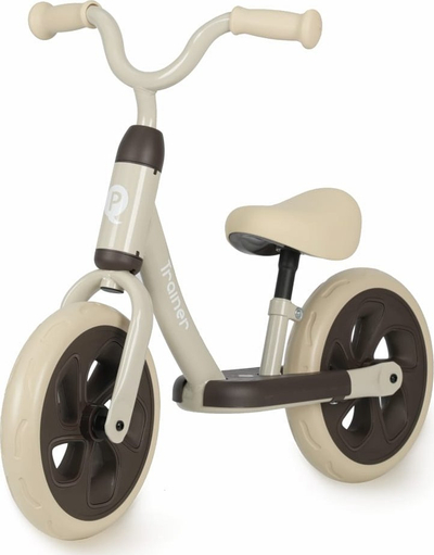 Тркало без педали Qplay Koa Eva Trainer, гума EVA, за деца 2-4 години, беж