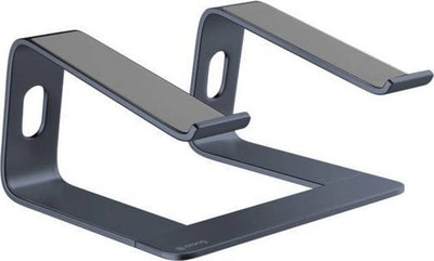 Mbajtëse laptopi Crong prej alumini, ergonomike, ngjyrë grafit