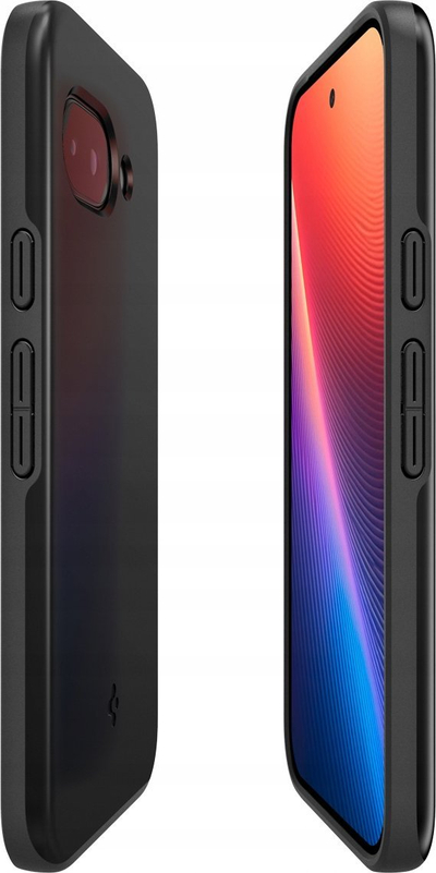 Mbështjellës telefoni Spigen Thin Fit MagSafe për Google Pixel 9a, TPU PC, i zi