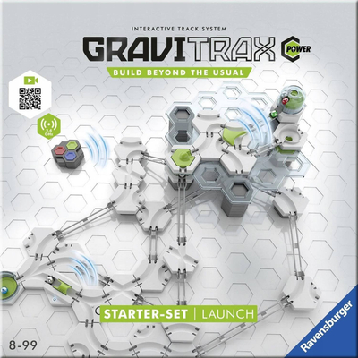 Set ndërtimi Ravensburger GraviTrax Power Launch, interaktiv, për kalamaj 8+