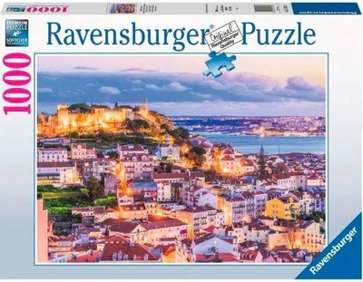 Puzzle Ravensburger 17183 Lisbon, 1000 copa, shumëngjyrësh