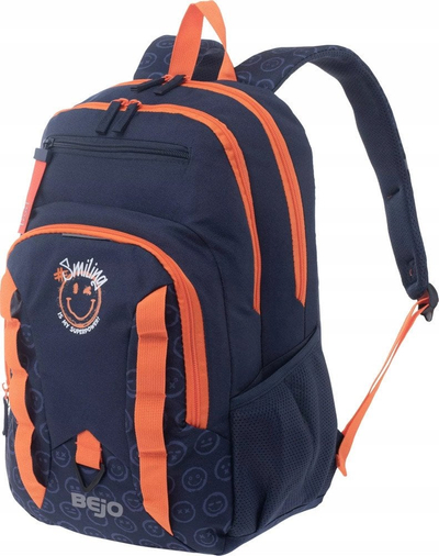 Çantë shkolle BRONTI, 24L, xhep për laptop, poliestër