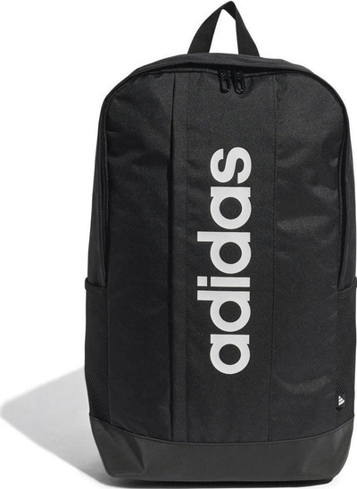 Çantë shpine adidas Linear JD9556, xhep anësor për pije, material sintetik, e zezë