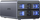 Kutizë RAID Unitek S1308B01, 4 slote SATA 2.5"/3.5", deri 40TB, USB 5Gb/s, gri