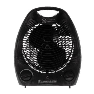 Ngrohës me ventilator Ravanson FH-105 B, 2000W, me termostat me rregullim, i zi