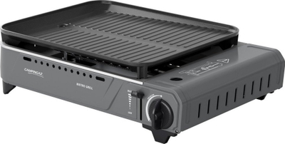 Grill me gaz Bistro Grill portativ me Piezo, gri