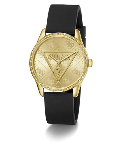 Orë dore për femra Guess Roxy GW0942L2, e zezë/artë