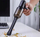 Set aksesorësh Ulanzi për fryrës ajri Multifunctional Air Duster, 3 gryka, furçë me enë pluhuri, i zi