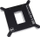 Backplate për ftohës CPU Alphacool Apex XPX Eisbaer, për LGA 1700, metal full cover, e zezë