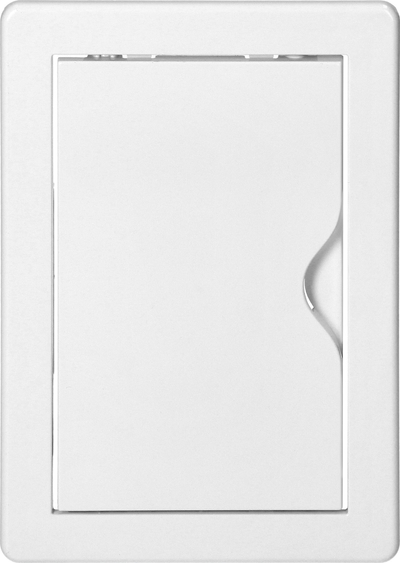 Derë inspektimi ABS, 10x15 cm, e bardhë