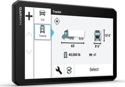 Навигација за камиони Гармин Дезл LGV710, 7", мапа Европа, црна