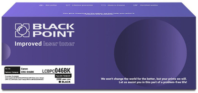 Toneri Black Point LCBPC046BK për Canon CRG-046B, 2200 faqe, me chip, i zi