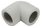 Bërryl Detail-met PP 90 °, 40mm