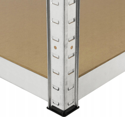Rraf metalik FUNFIT HOME &amp; OFFICE 180x100x50 cm, 5 rafte, kapacitet 1000 kg, metalik