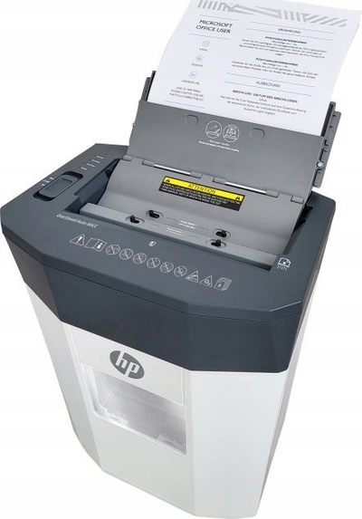 Shkatërrues dokumentesh HP OneShred Auto 80CC P-4, cross cut, i zi