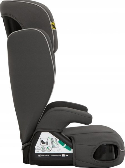 Авто седиште за деца Graco Logico L i-Size, 3.5–12 години, сиво Iron