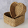 Set shporta dekorative Boltze Home Amore, 2 copë, bari deti, ngjyrë natyrale