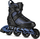 Patina inline Nils Extreme Armour, madhësia 43, rrota 82A, navy e zezë