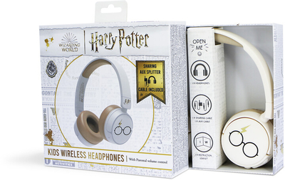 Kufje OTL Technologies Harry Potter, të bardha